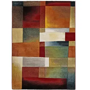 Tapis ATTICGO géométrique 160 x 230 cm MATRIX 21322 multicolore pas cher