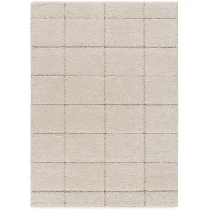 Tapis ATTICGO shaggy 133 x 190 cm MOLIER 8787 blanc