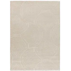 Tapis ATTICGO scandinave 160 x 230 cm ZEN 12754 blanc
