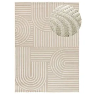 Tapis ATTICGO scandinave 133 x 190 cm ZEN 12709 blanc