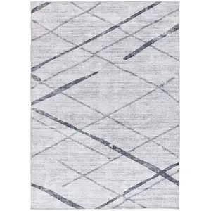 Tapis ATTICGO ethnique 160 x 230 cm CLASS 22036 gris pas cher