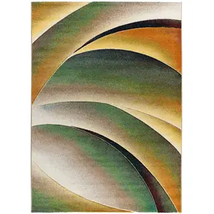 Tapis ATTICGO moderne 140 x 200 cm LIBET 40409 vert
