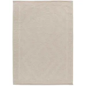 Tapis ATTICGO ethnique avec relief 120 x 170 cm PAMUK 1140 crème pas cher