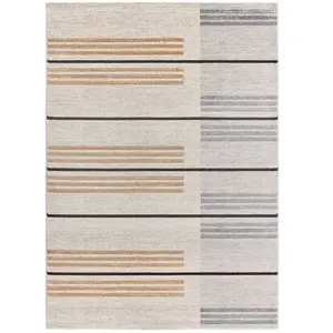 Tapis ATTICGO ethnique 160 x 230 cm CRAFT 12929 gris / beige