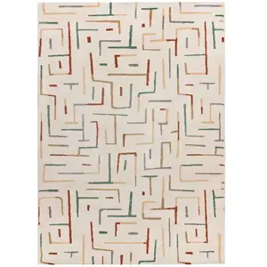 Tapis ATTICGO géométrique 160 x 230 cm BERUTI 12925 multicolore