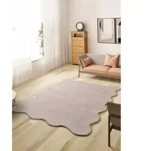 Tapis ATTICGO uni 160 x 230 cm MELLOW LISO rose poudré