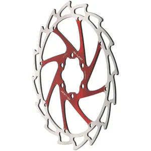 Massi Superlight - Disque de Frein 6STD, Couleur Rouge anodisé, 180mm pas cher