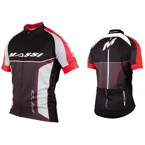 Massi Pro Team Maillot, femme, rouge, S pas cher