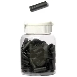 Massi 17279 - Boîte de 100 butées Housse 4mm pour câble halage Aluminium pas cher
