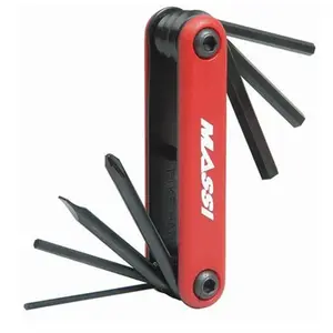 Massi Outils Massi Folding Allen Key/screwdriver Tool 7f One Size pas cher