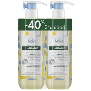 Eucerin Klorane Klorane Bebe Gel Limpiador Suave Duo pas cher