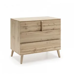 Micuna Commode 3 tiroirs Martha finition chêne pas cher