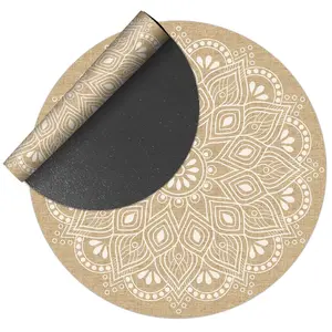 VINILIKO, Tapis en vinyle adapté pour extérieur, Maite [Diam] 150 cm pas cher