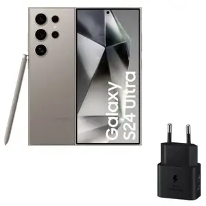 Samsung Samsung Galaxy S24 Ultra 12/256GB Negro Titanium Libre + Carga... pas cher