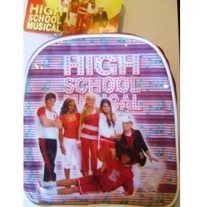 Disney SAC A DOS ,CARTABLE HIGH SCHOOL MUSICAL 18/20cm pas cher