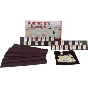 Jeu de société RUMMY Pro 6 réf FD001 pas cher