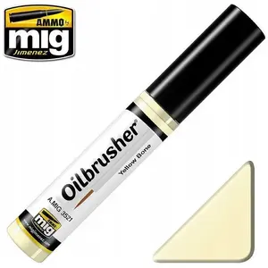 AMMO MIG 3521 Oilbrusher Yellow Bone Oilbrusher(s) pas cher