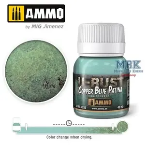 Mig - U-rust Copper Blue Patina Jar 40 Ml (7/22) * - Mig2255 - modelbouwsets, hobbybouwspeelgoed voor kinderen, modelverf en accessoires