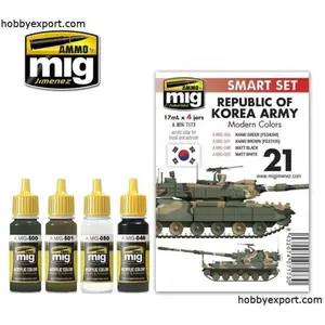 Mig - Republic Of Korea Army Modern Colors - MIG7173 - modelbouwsets, ...Vendu parbol