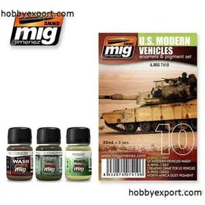 Mig - Us Modern Vehicles Set (Mig7410) - modelbouwsets, hobbybouwspeel...Vendu parbol