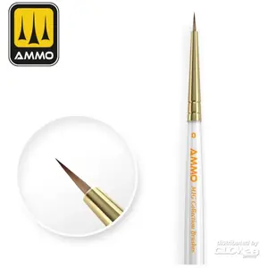 AMMO MIG 8718 Collection Brushes - Penseel Conisch # 0 Pense(e)l(en)Vendu parbol