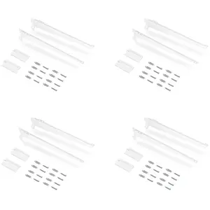 Comparateur de prix : Emuca Plaques De Fixation Murale Et Supports Pour Étagère Jagmet