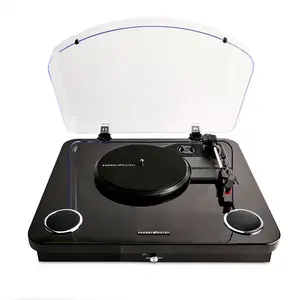 Energy Sistem Blackspin Tourne-disque (10 W, vinyles, RCA, port USB, Bluetooth, Bluetooth out, bambou) pas cher