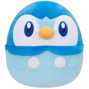 Bizak Squishmallow Piplup 63220041 Peluche/coussin officiel Pokémon doux 35 cm pas cher