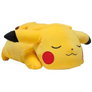 Bizak Peluche Pikachu endormi 46 cm, peluche géante officielle Pokémon (63220074)Vendu parkidinn
