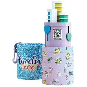 Bizak Shinetastic Tricolor & Go Hair Chalk pas cher