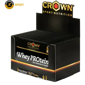 Crown Sport Nutrition Protéine De Lactosérum Plus Biscuits Gaufrettes 27g 10 Unités pas cher