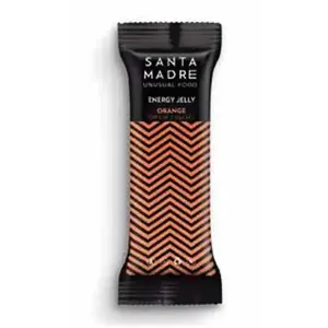 Santa Madre Boîte De Barres énergétiques Gélifiées 45g Orange 30 Unité...Vendu parbikeinn