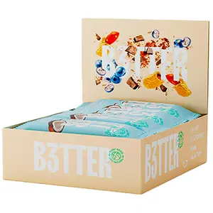 B3tter Foods Boîte De Barres énergétiques Coco 35g 15 Unités pas cher