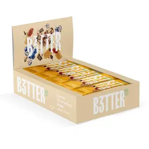 Comparateur de prix : B3tter Foods Boîte De Barres énergétiques Cacahuète 35g 15 Unités