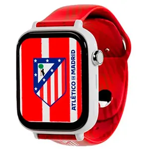 Savefamily Montre Connectée Savewatch Plus Atlético Madrid Silicone pas cher