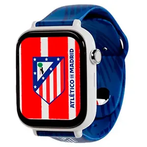 Savefamily Montre Connectée Savewatch Plus Atlético Madrid Silicone pas cher