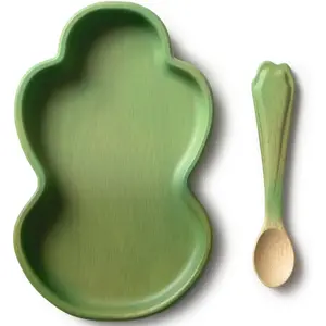 Oli & Carol Kendall The Kale-Leek Plate Set pas cher