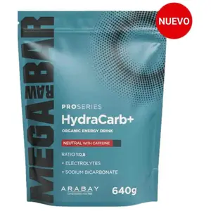Megarawbar Poudre De Boisson énergisante Hydracarb+ Proseries Neutral Caffeine 640g pas cher