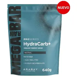 Megarawbar Poudre De Boisson énergisante Hydracarb+ Proseries Neutral 640g pas cher