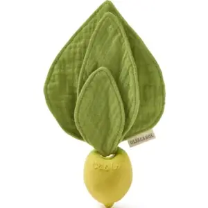 Oli & Carol Doudou de dentition 2 en 1 John Lemon pas cher