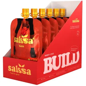 Salssa Boîte De Boisson Énergétique Monodose Build Mangue Et Noix De C... pas cher