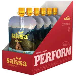 Salssa Boîte De Boisson Énergétique Monodose Perform Grenade Et Banane 150g 6 Unités pas cher