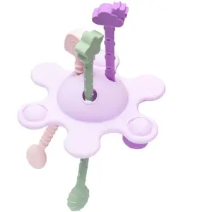 Jouet d'éveil et de dentition en silicone Petit Ciel Sensoriel pas cher