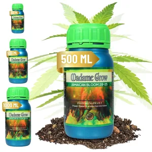 Jamaican Bloom 28-25 - Engrais Liquide - Stimulateur de Floraison Naturel - 500 ml - Madame Grow