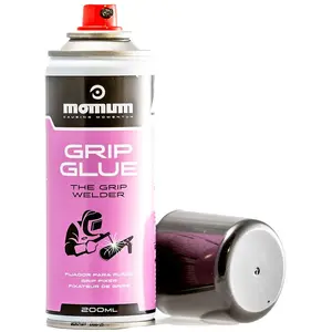Spray fixateur pour poignées de vélo Momum Grip Glue 2 - blanc - 200 ml pas cher