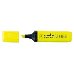 Aucune Molin RTF240-10-1 Lot de 10 marqueurs fluorescents Jaune pas cher