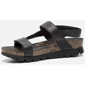 Sandale - nu-pieds Panama jack 123043 Noir 36 pas cher