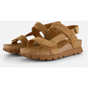 Panama Jack Selma Sandalen Plat - cognac - Maat 37 pas cher