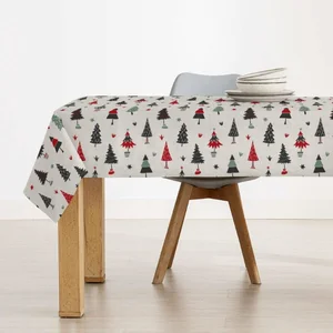 Vlekbestendig tafelkleed van hars Muaré Merry Christmas 300 x 140 cmVendu paramazon