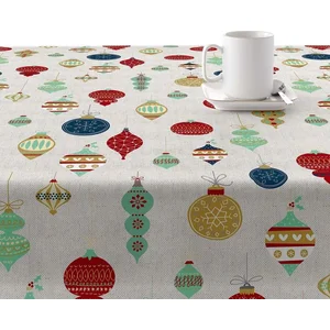 Vlekbestendig tafelkleed van hars Belum Merry Christmas 200 x 140 cm pas cher